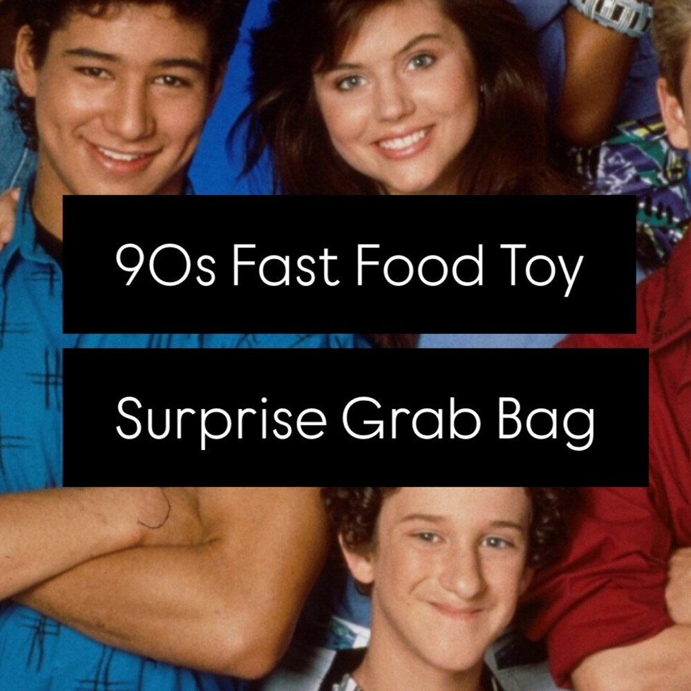 Surprise 90s Fast Food Toy Grab Bag - McDonalds - Burger King